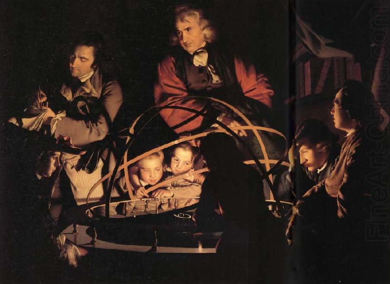 Joseph wright of derby A Philosopher giving a Lecture on the Orrery china oil painting image